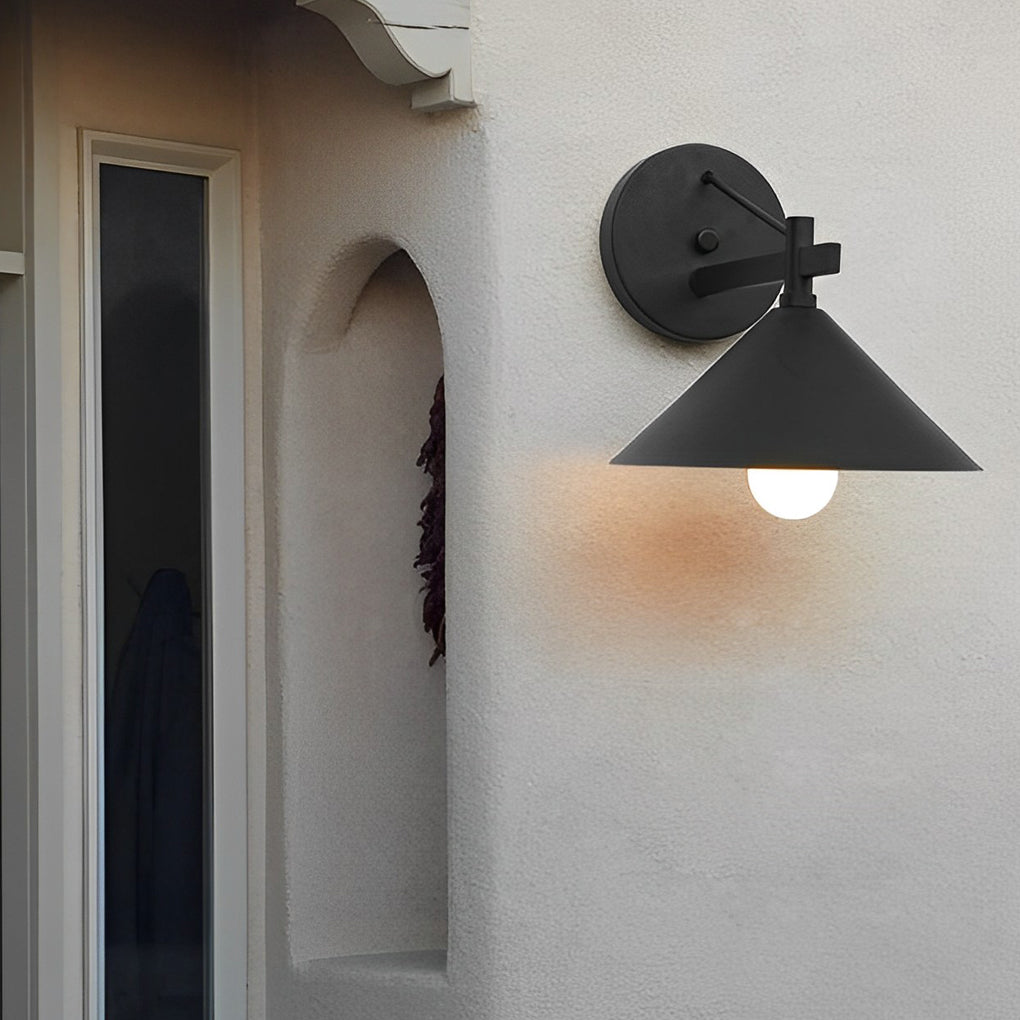 BRADSHAW CONE SHAPED OUTDOOR LIGHTING FIXTURE