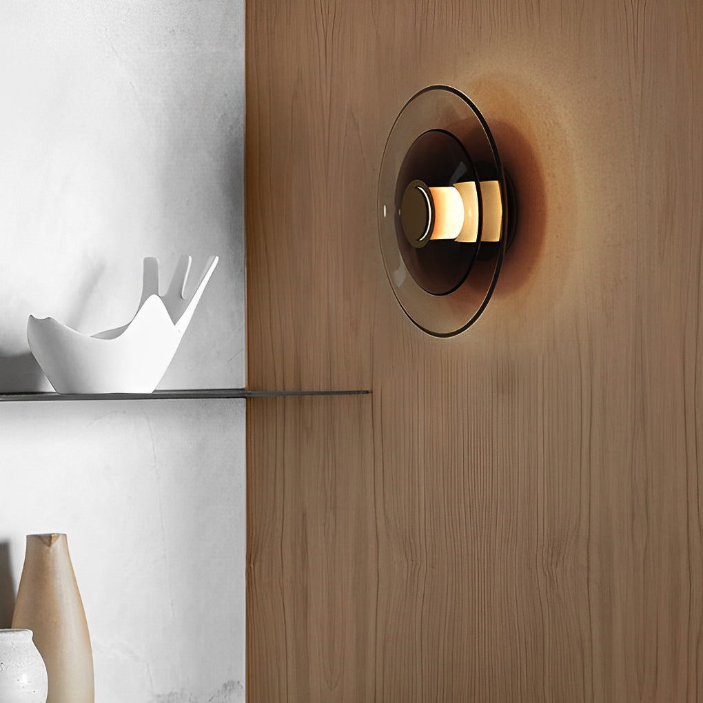 WINTHORPE DUAL-LAYERED GLASS WALL LANTERN