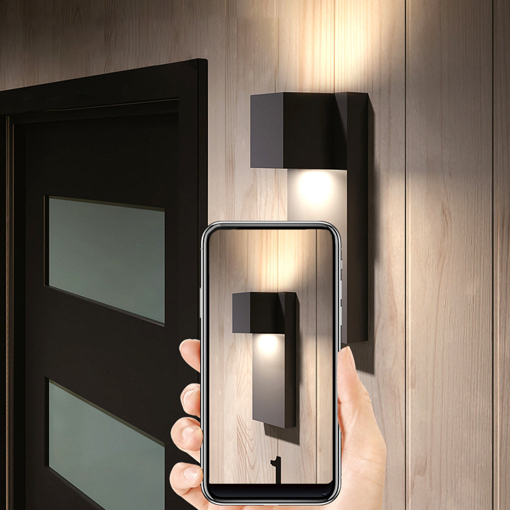 WINDSOR SQUARE AQUA SHIELD WALL LIGHTING