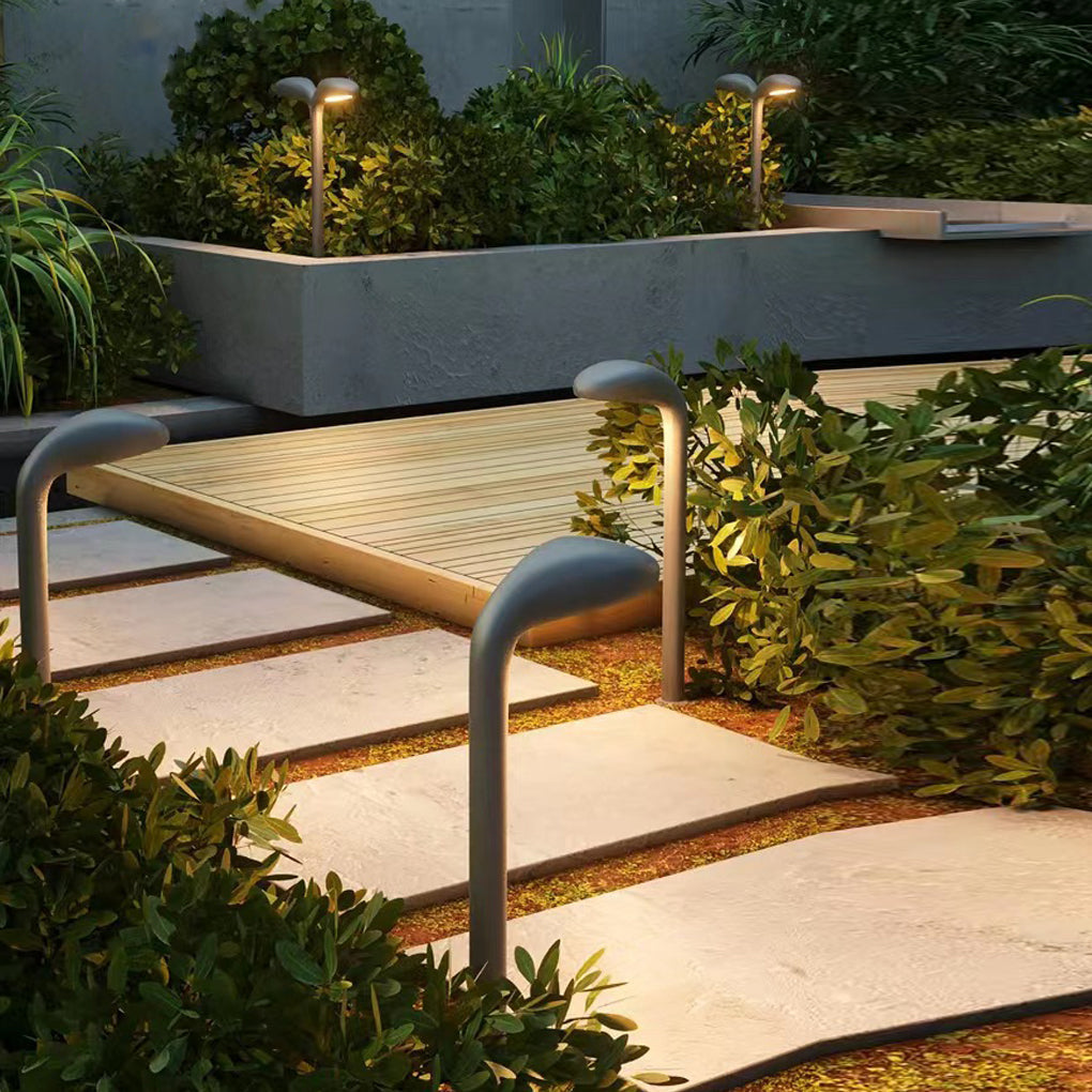 WINTHROP ALUMINUM GLOWING PATH LIGHTS - SOFT WHITE ILLUMINATION FOR OUTDOOR LANDSCAPES