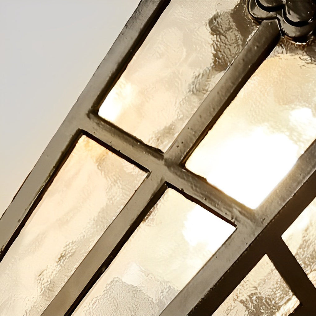 WINDSOR GLASS ENCAPSULATED OUTDOOR WALL LANTERN
