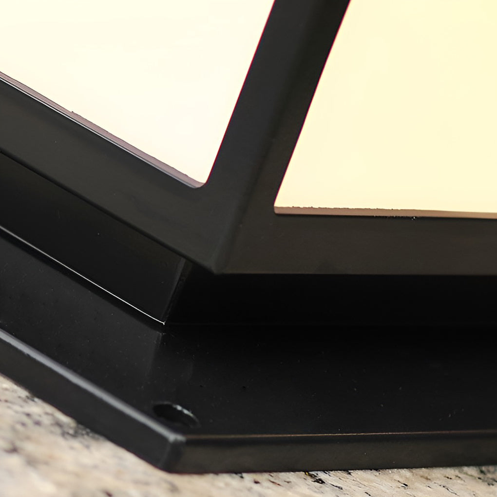 WINDSOR SQUARE TRIPLE DIMMER SOLAR FENCE POST ILLUMINATORS