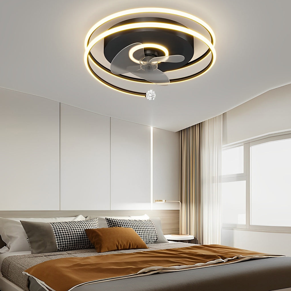 WINTHORPE CIRCULAR SILENT LED CEILING AERATORS