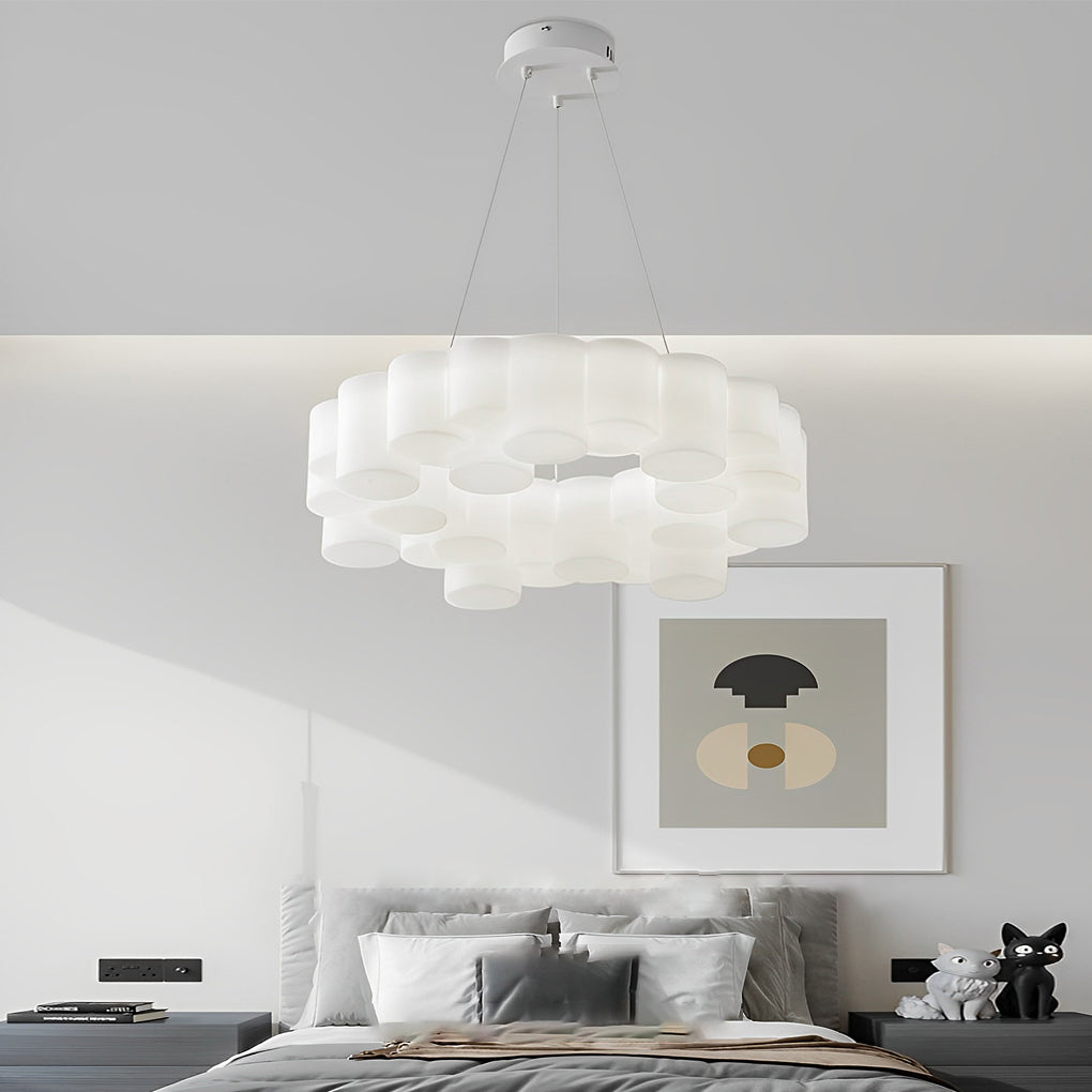 WINTHROP HONEYCOMB TRILOGY DIMMABLE LED CHANDELIER