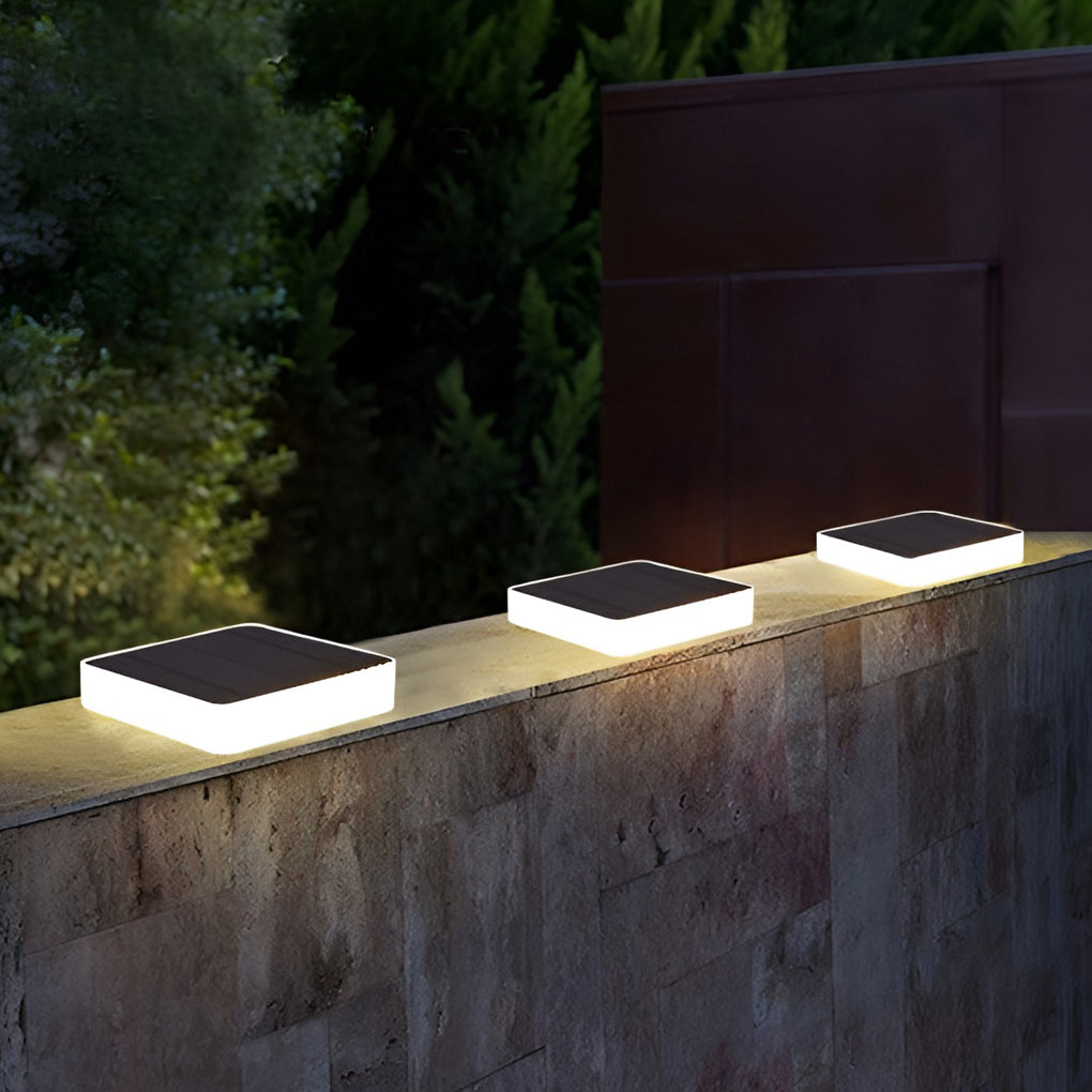WINDSOR SOLAR GROUND GLOW DISKS - Contemporary LED Illumination for Outdoor Gardens