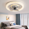 WINTHORPE CIRCULAR LED CEILING FAN WITH VARIABLE BRIGHTNESS AND 360° ROTATION