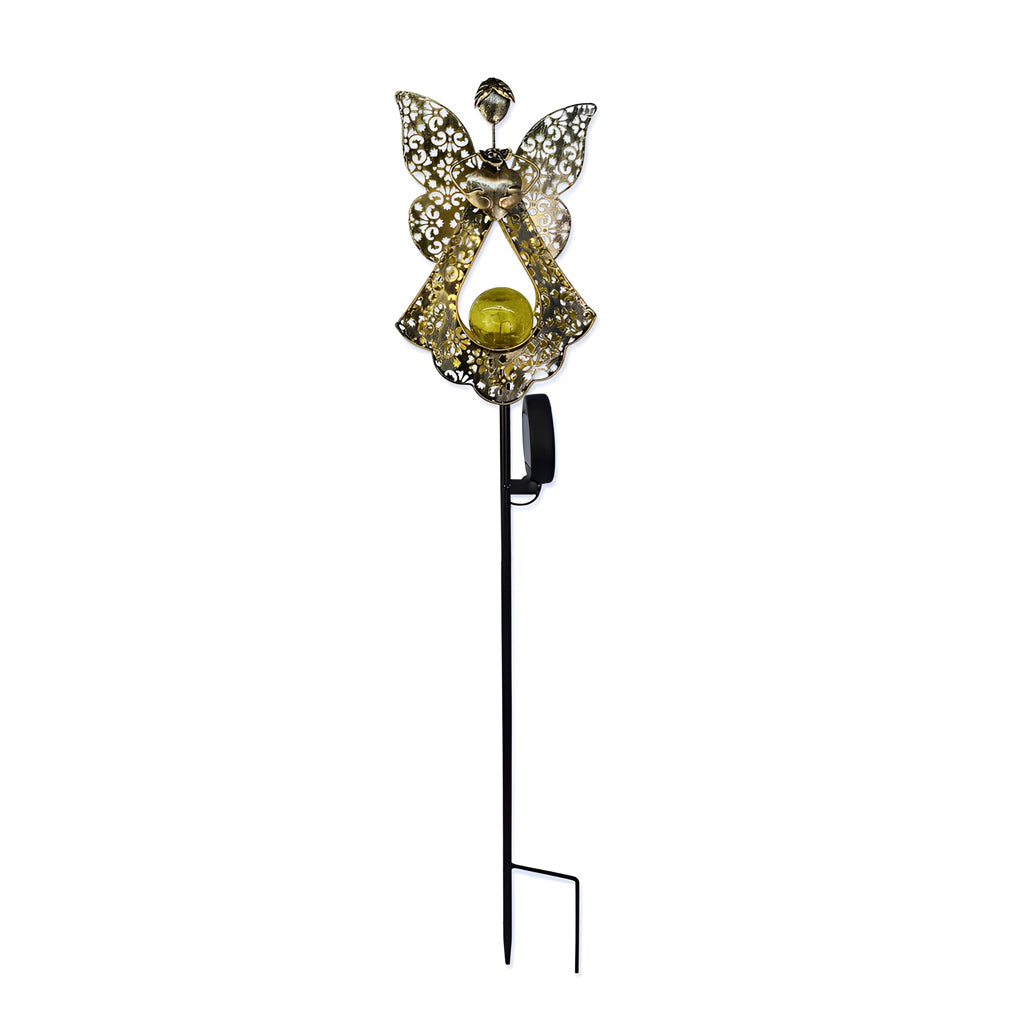 ASTRAL EMBER SOLAR GARDEN LANTERN WITH CELESTIAL PROJECTION