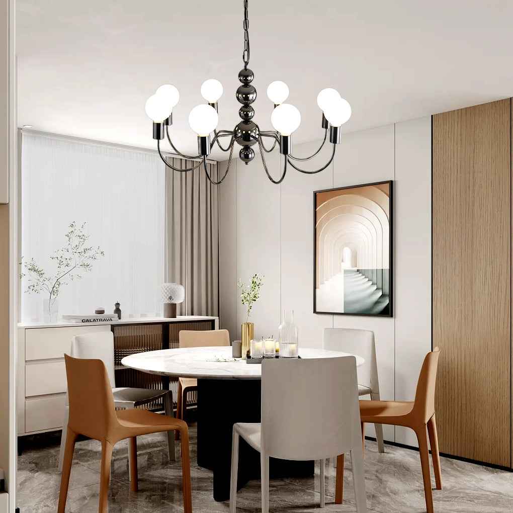 VERNON GLAZED ORB SUSPENSION LAMP