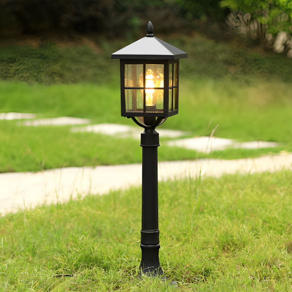 BLACKWATER GARDEN SOLAR-POWERED PAVILION LANTERN