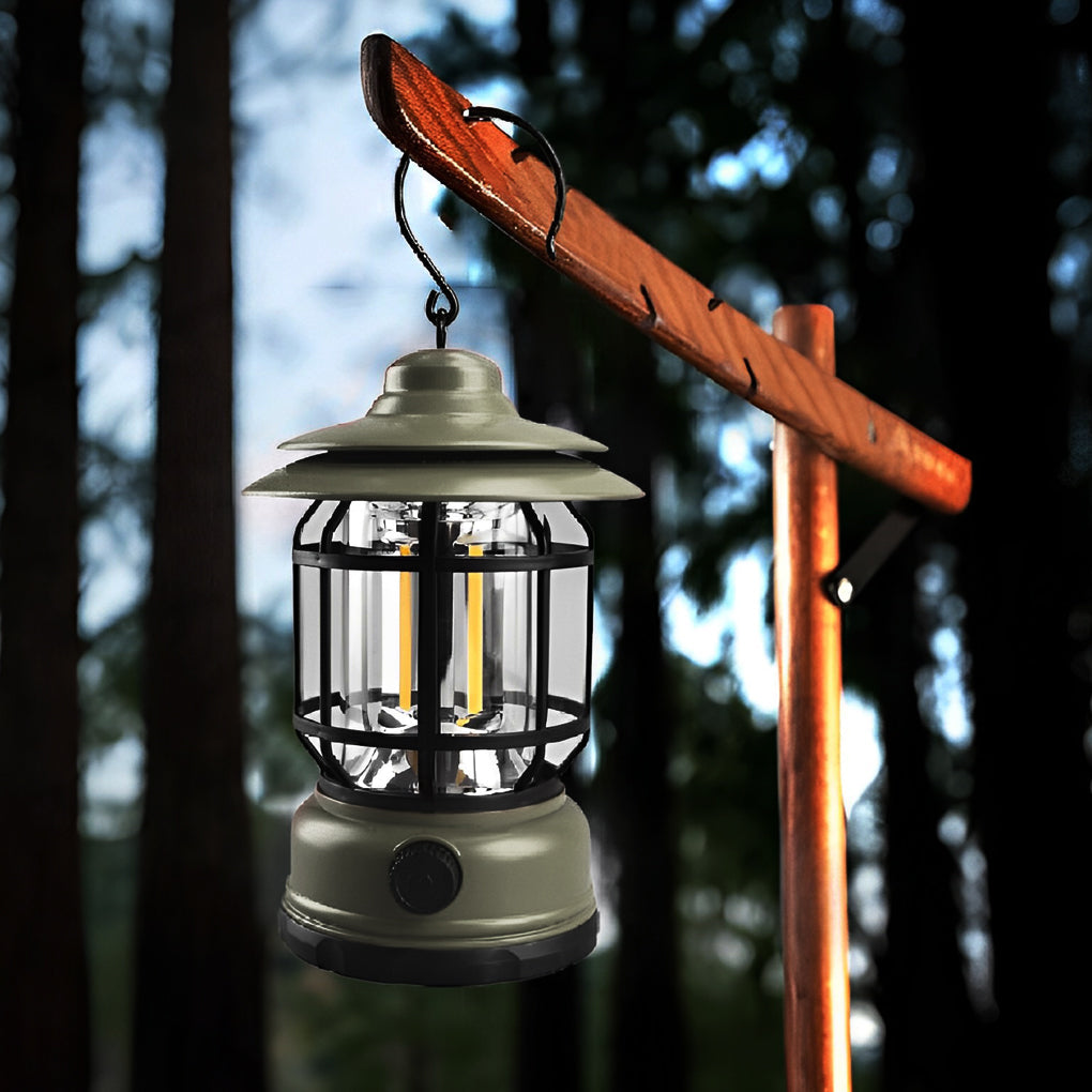1. **WILLOUGHBY OUTDOOR RADIANCE LANTERN**  
   A versatile, rechargeable lantern designed for outdoor adventures, featuring waterproof construction and multiple lighting modes for any occasion.

2. **HENLEY TRAVERSABLE LIGHTING DEVICE**  
   This multifu