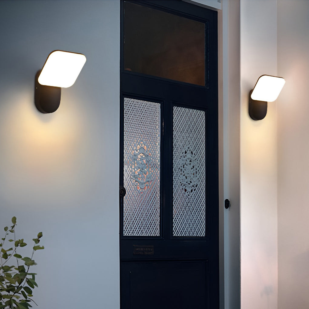 CHATHAM SQUARE 12W WATER-RESISTANT MODERN OUTDOOR WALL SCONCE