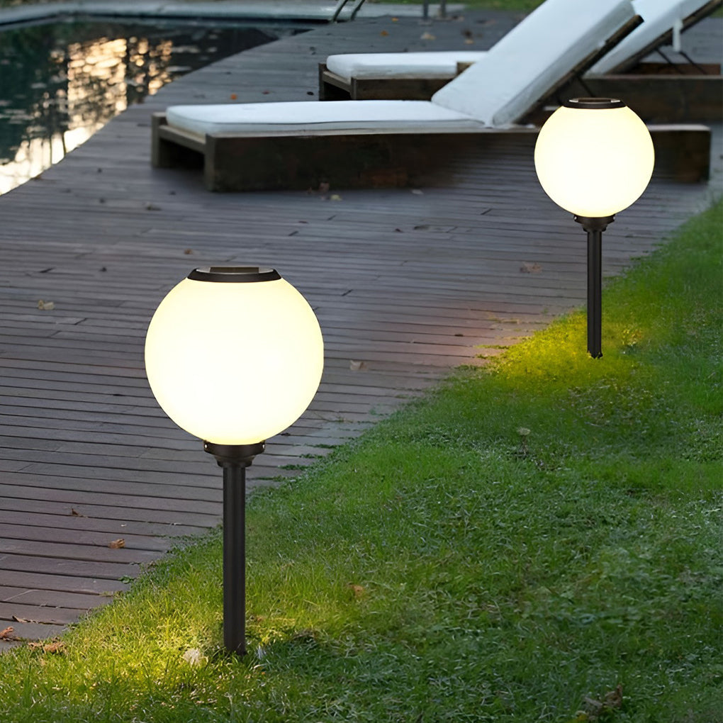 CHARLESTON ORB SOLAR GLOW PATH LIGHTS