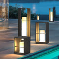 WINCHESTER RECTANGULAR AQUA-LUXE SOLAR LANTERN