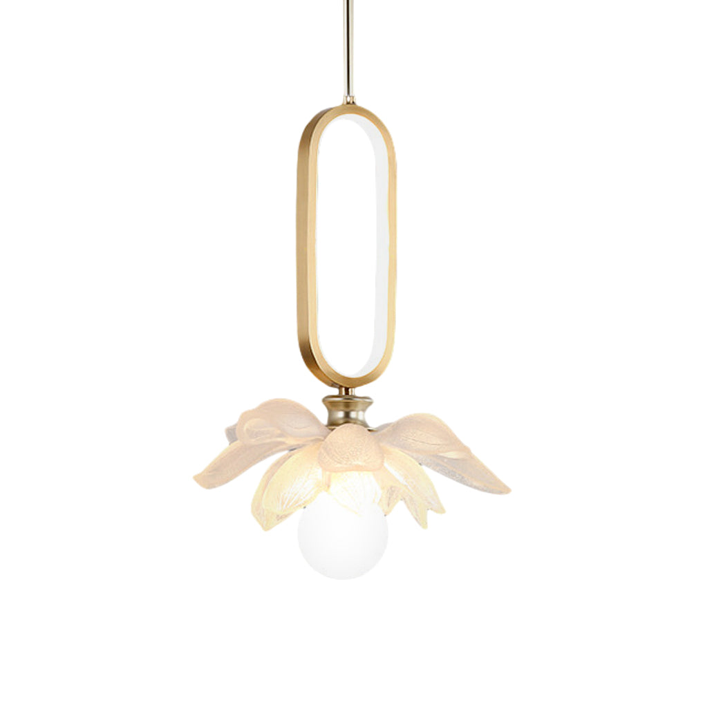 FLORENCE COPPER GLOW OVAL PENDANT LIGHT