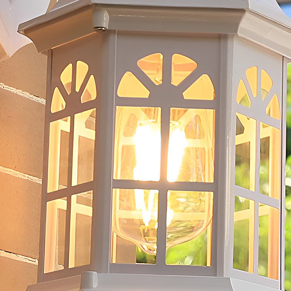 WINDSOR ALUMINUM RAINSHIELD WALL LANTERN