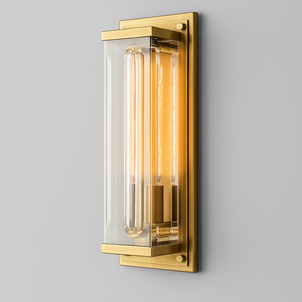 VILLANELLE RECTILINEAR WALL LANTERN