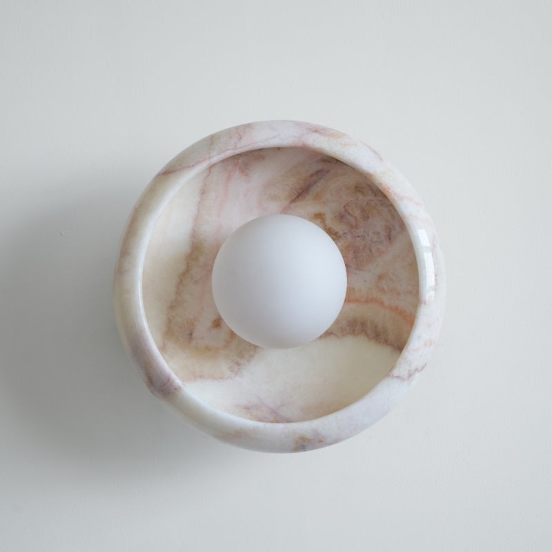 WINTHORPE MARBLE ILLUMINATION SCONCE