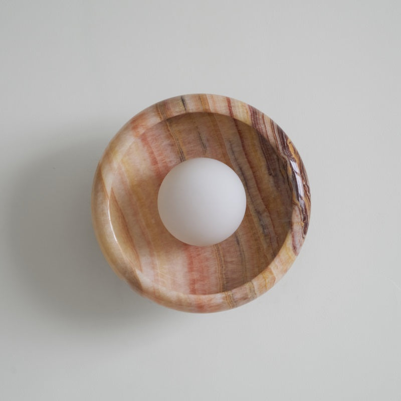 WINTHORPE MARBLE ILLUMINATION SCONCE
