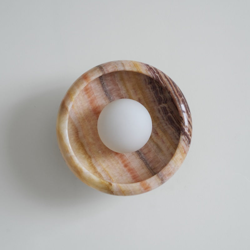 WINTHORPE MARBLE ILLUMINATION SCONCE