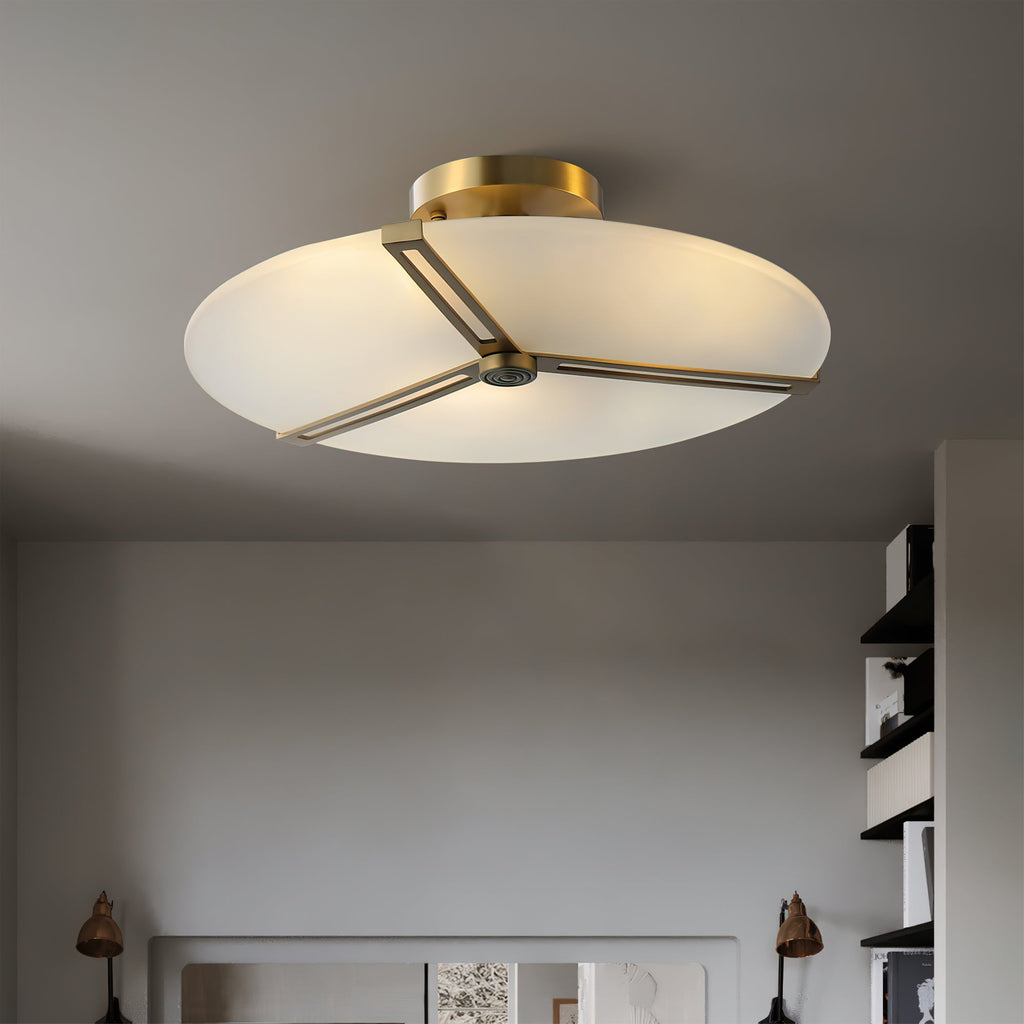 WINTHORPE RUSTIC IRON CEILING LANTERN