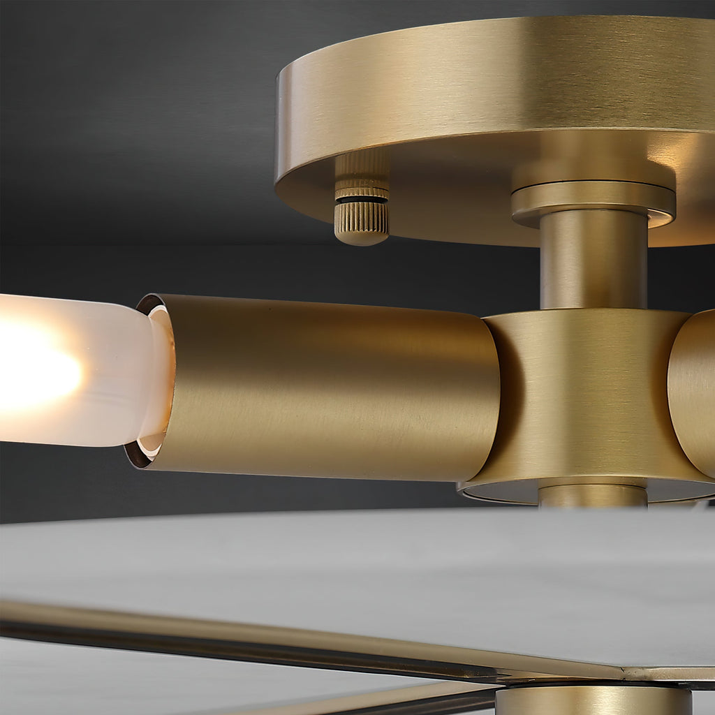 WINTHORPE RUSTIC IRON CEILING LANTERN