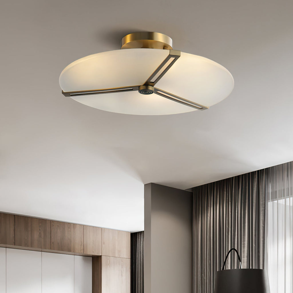 WINTHORPE RUSTIC IRON CEILING LANTERN