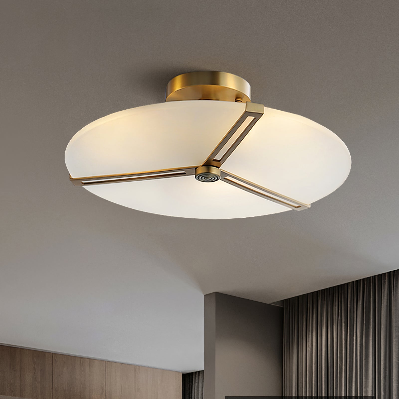 WINTHORPE RUSTIC IRON CEILING LANTERN