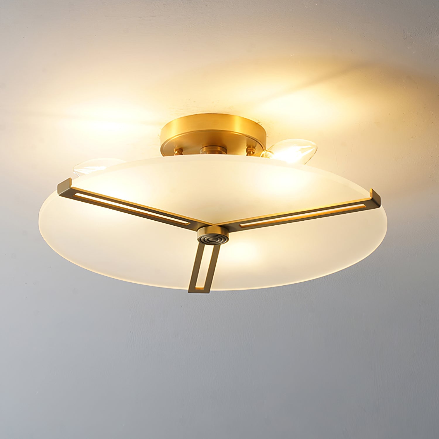 WINTHORPE RUSTIC IRON CEILING LANTERN