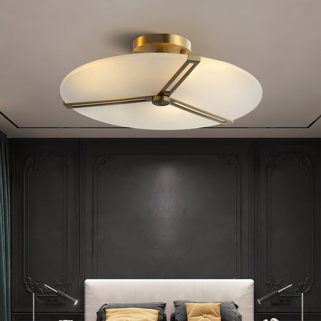 WINTHORPE RUSTIC IRON CEILING LANTERN