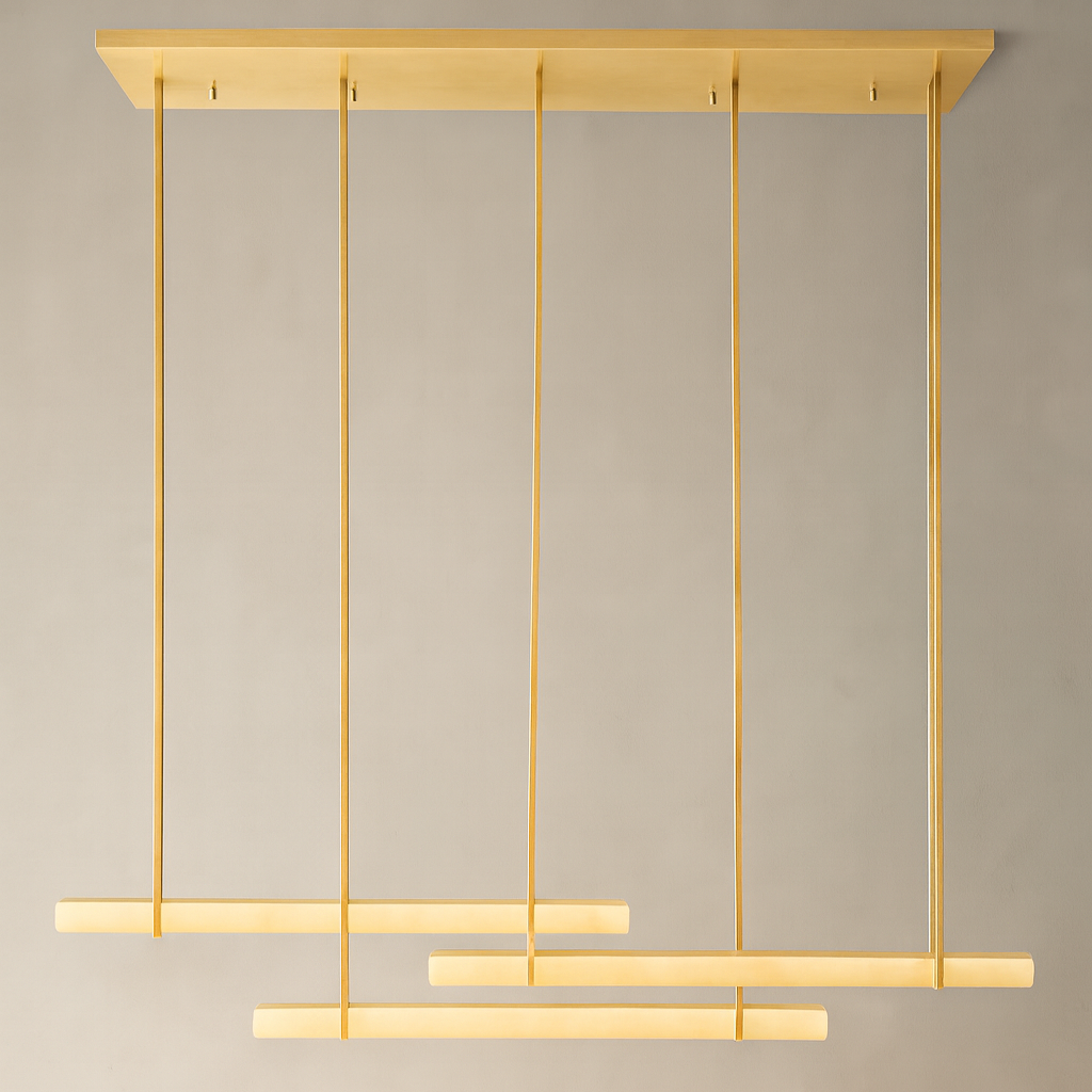 ALBA MARBLE TRIPLE BAR LINEAR ILLUMINATOR