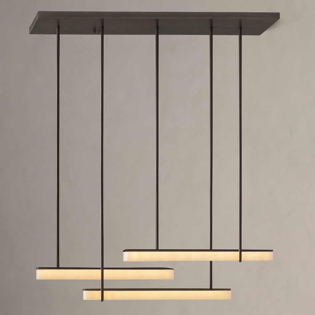 ALBA MARBLE TRIPLE BAR LINEAR ILLUMINATOR