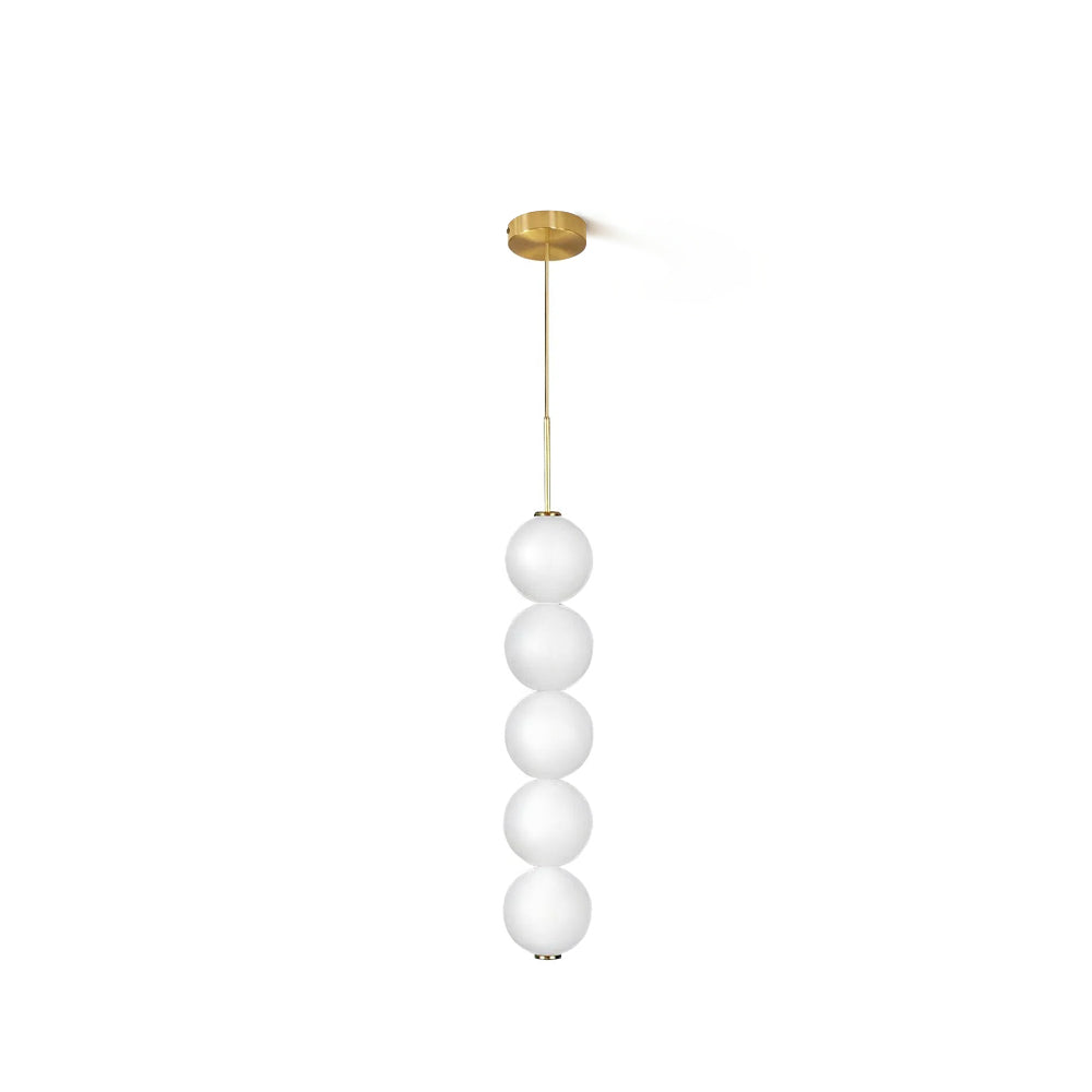 WHITBY BEAD-STRINGED HANGING LANTERN