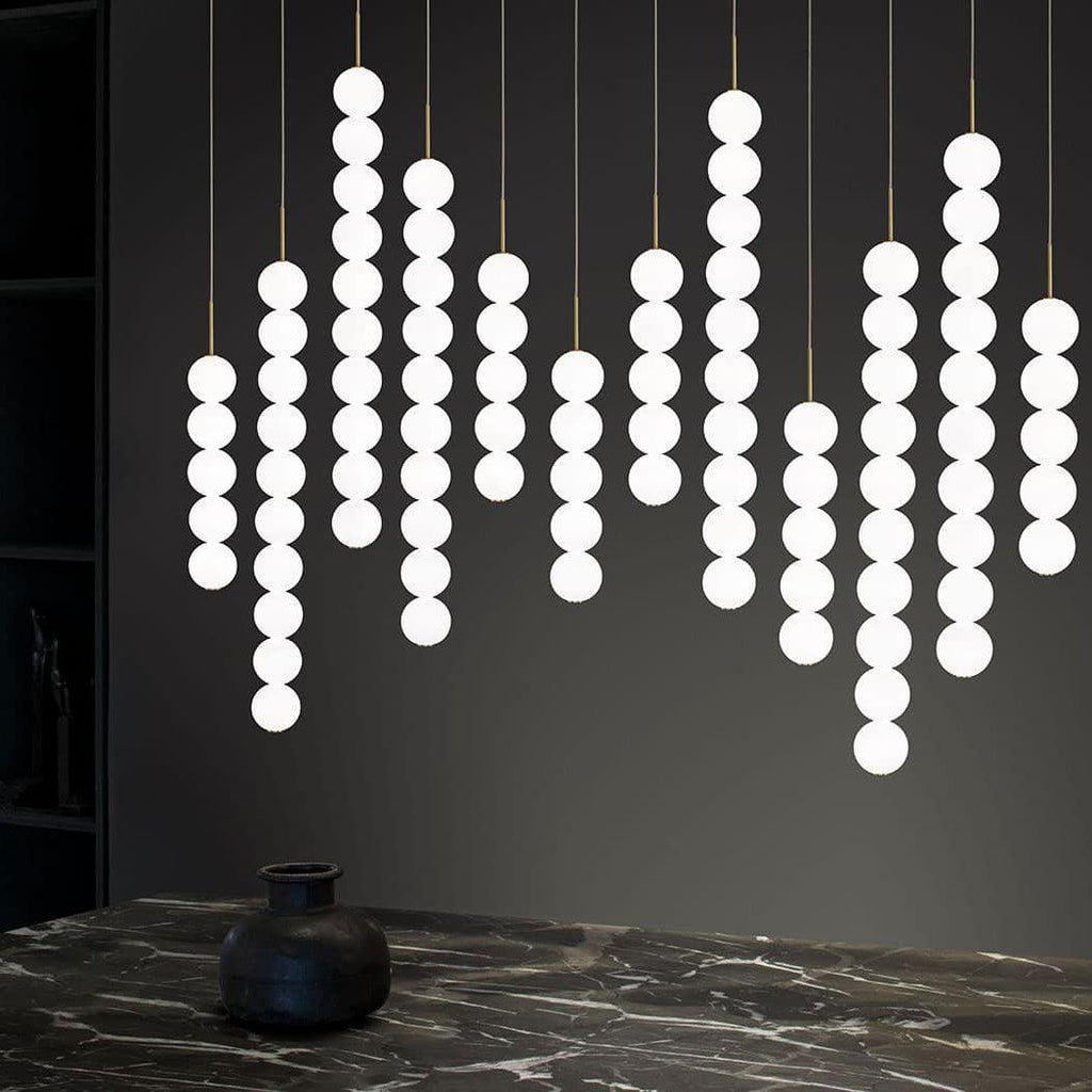 BEAUFORT RAINBOW GLASS PENDANT LANTERN