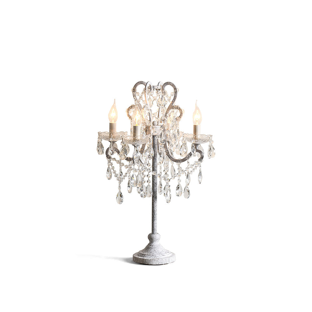 WINTHROP CRYSTAL GLOBE TABLE ILLUMINATOR