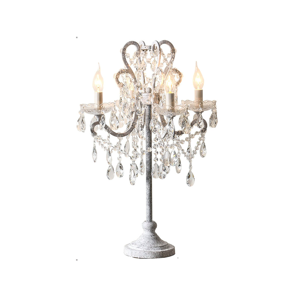 WINTHROP CRYSTAL GLOBE TABLE ILLUMINATOR