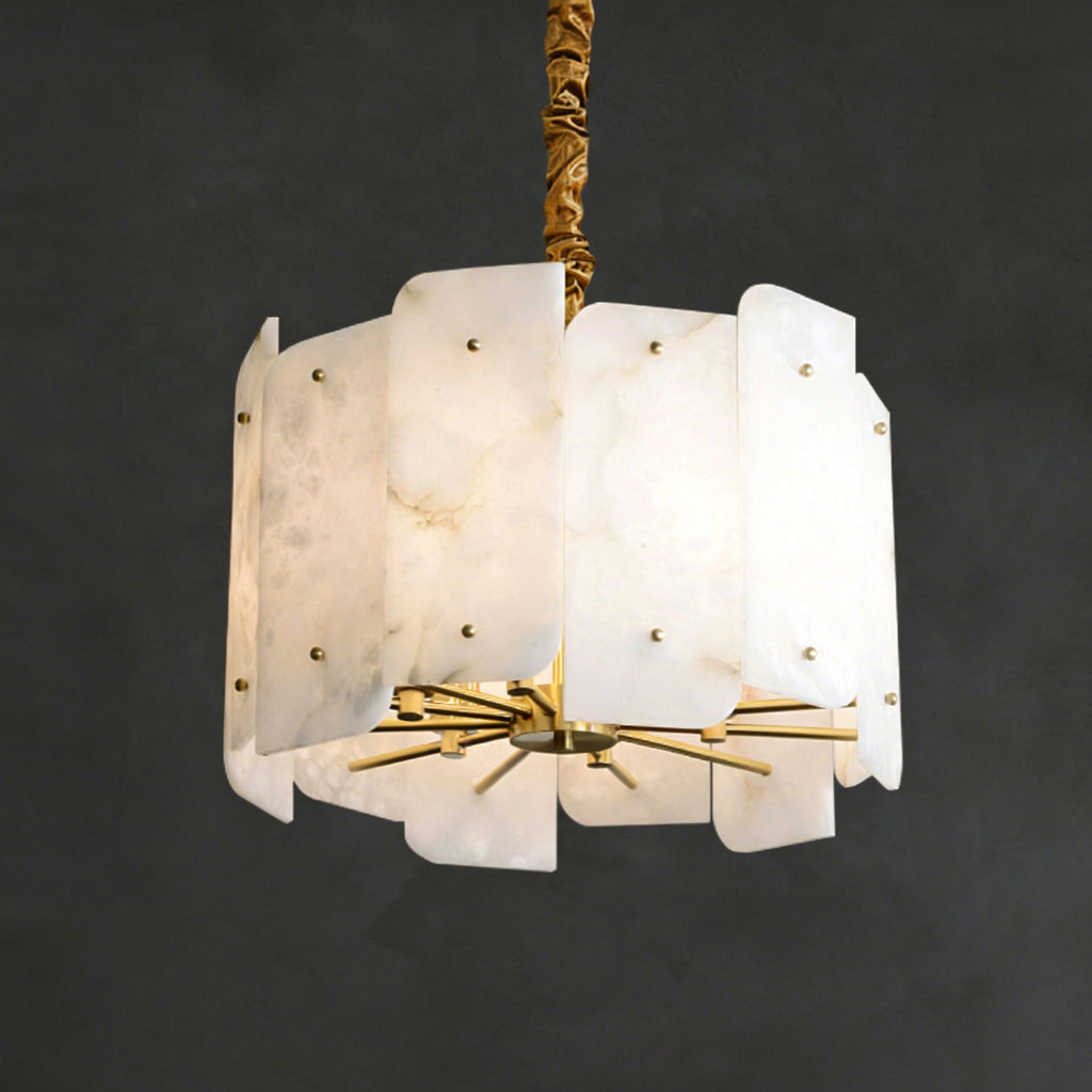 Whitmore Creamstone Cascade Chandelier