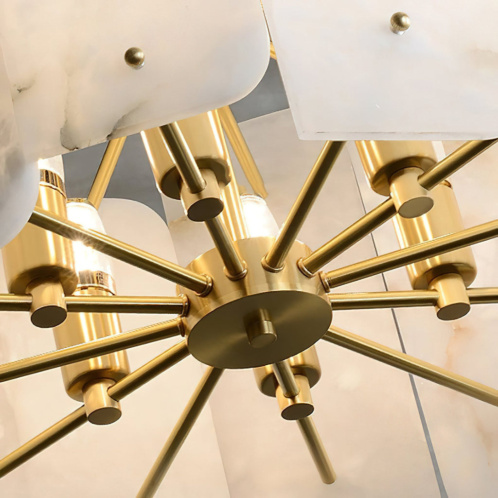 Whitmore Creamstone Cascade Chandelier
