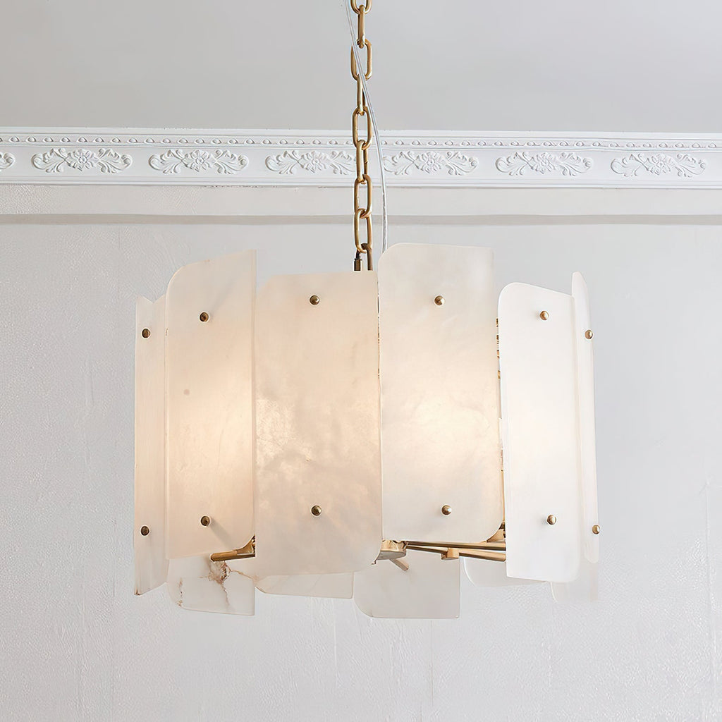 Whitmore Creamstone Cascade Chandelier