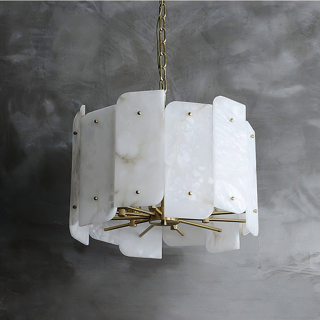 Whitmore Creamstone Cascade Chandelier