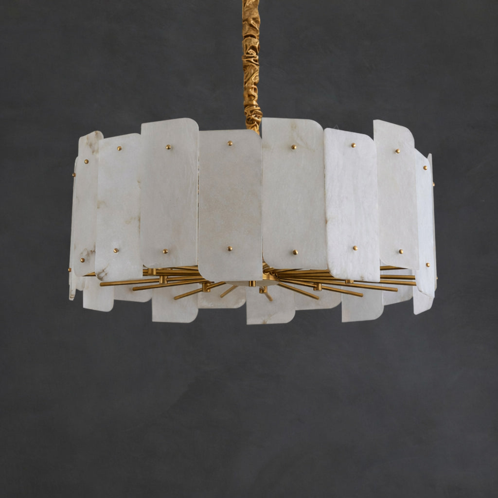 Whitmore Creamstone Cascade Chandelier