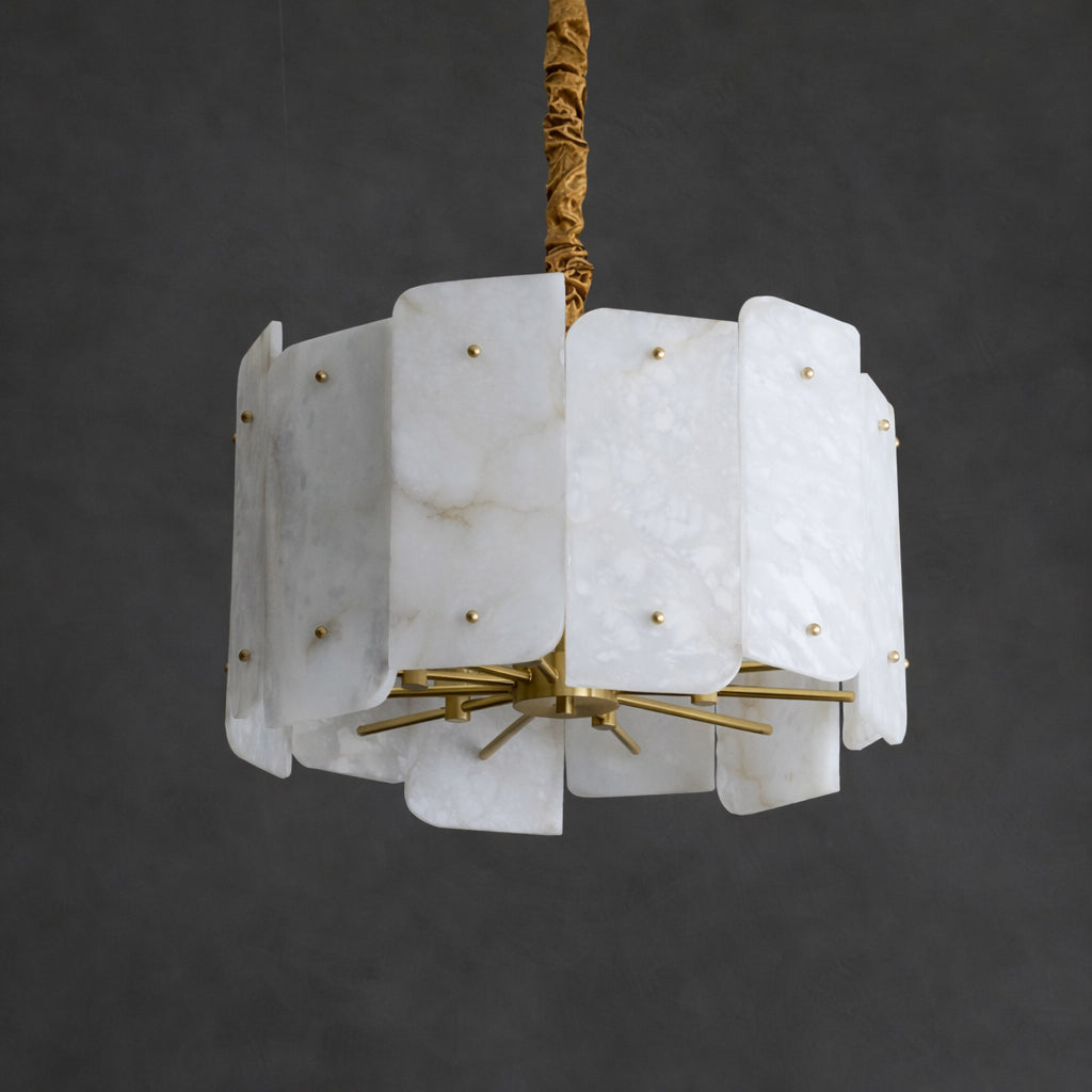 Whitmore Creamstone Cascade Chandelier