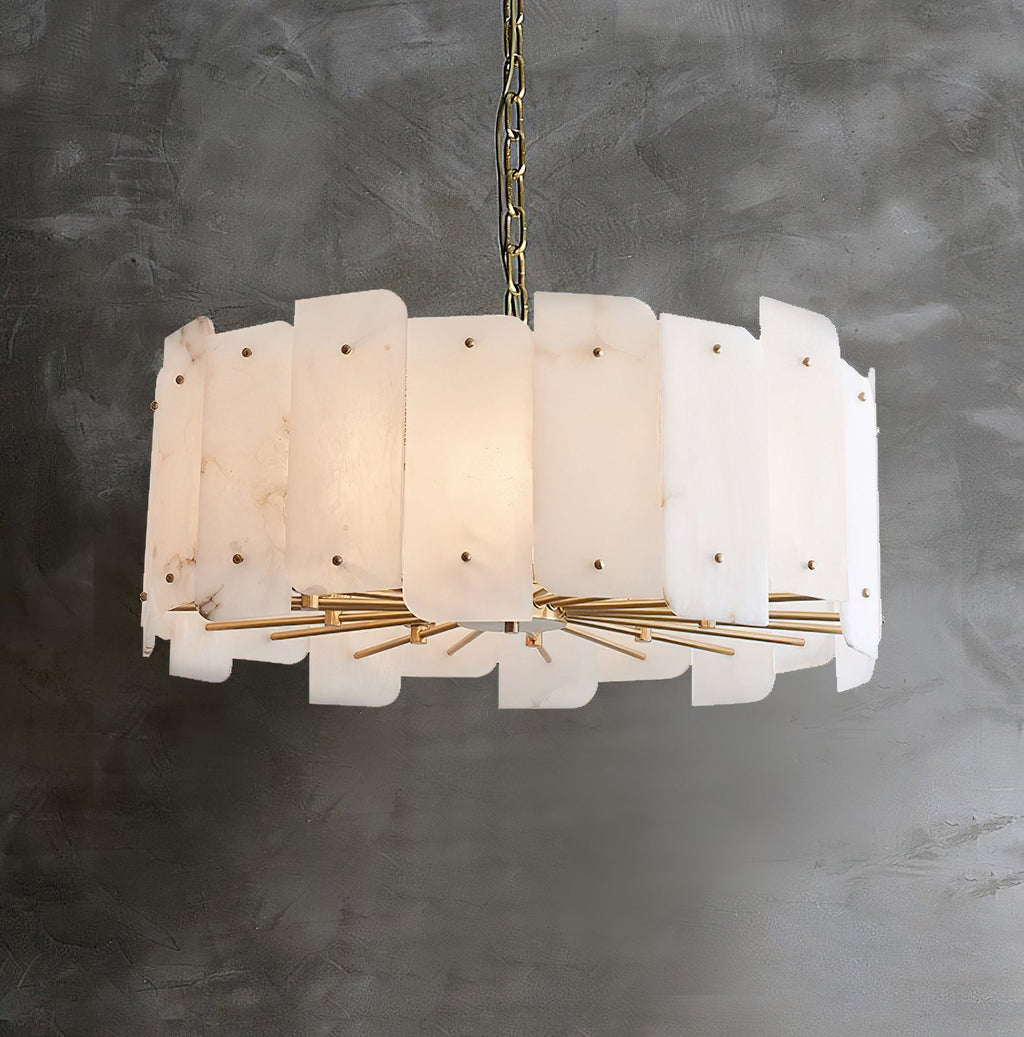 Whitmore Creamstone Cascade Chandelier