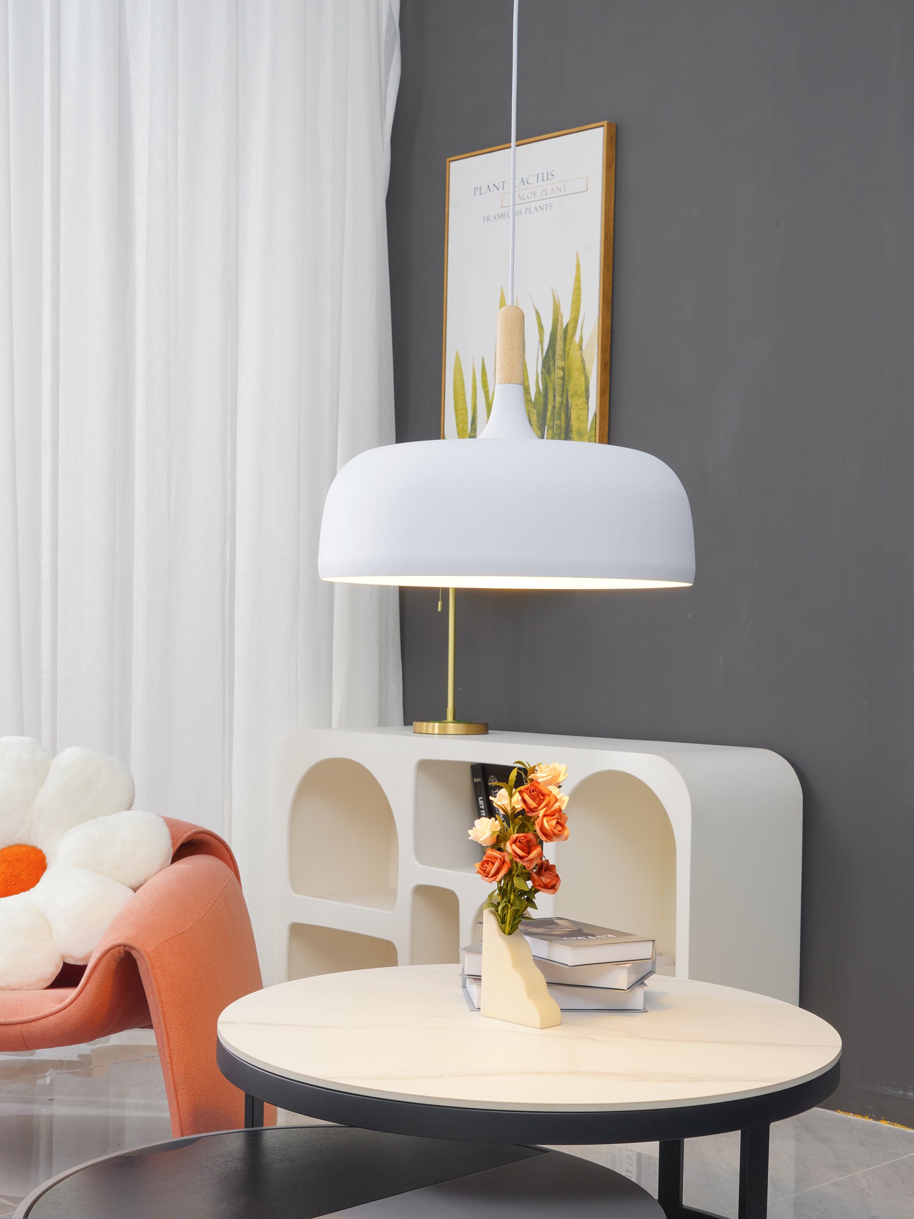 FALLOWFIELD ACORN-INSPIRED HANGING LANTERN