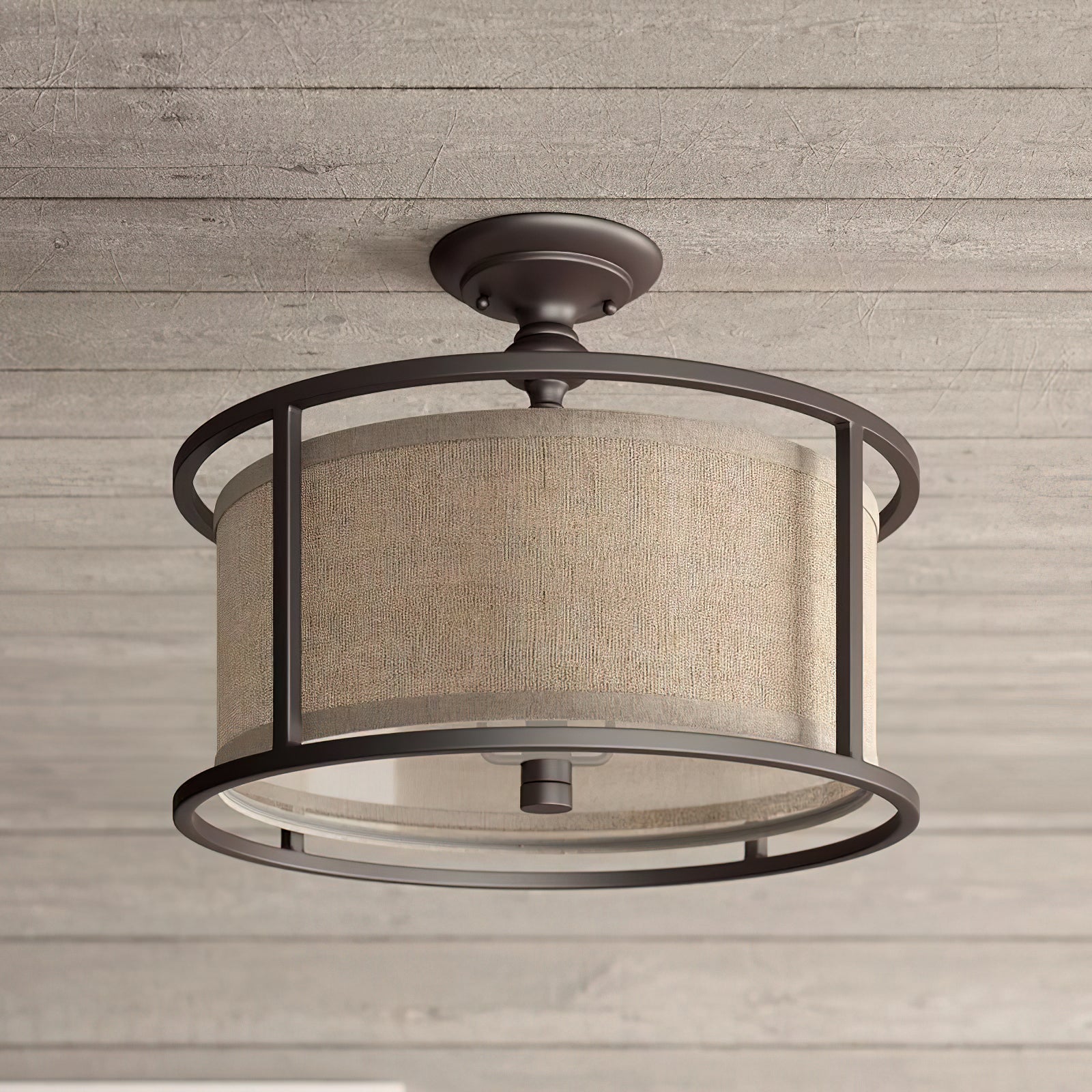 RAVENHALL RUSTIC WOODEN CEILING LANTERN