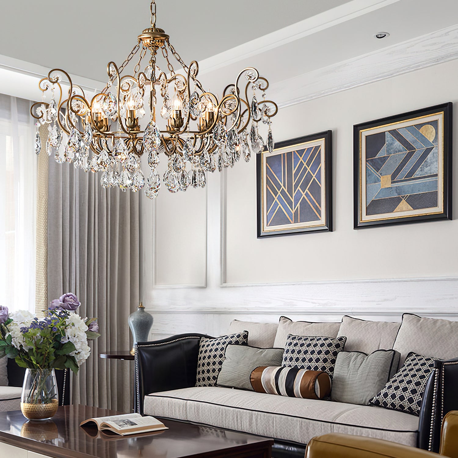 VERITY CRYSTAL LUMINAIRE