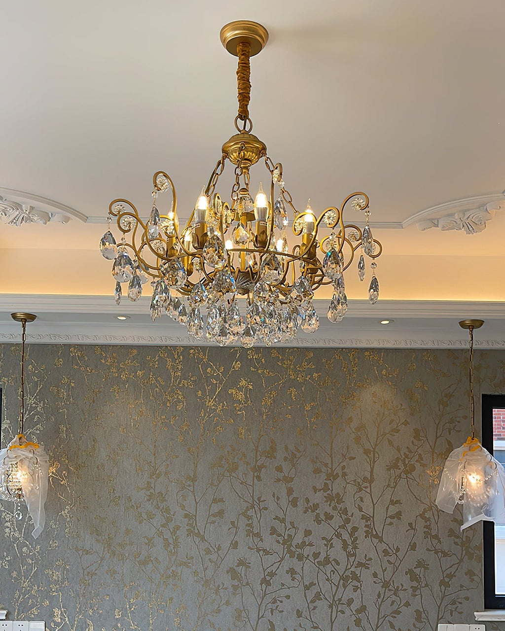 VERITY CRYSTAL LUMINAIRE