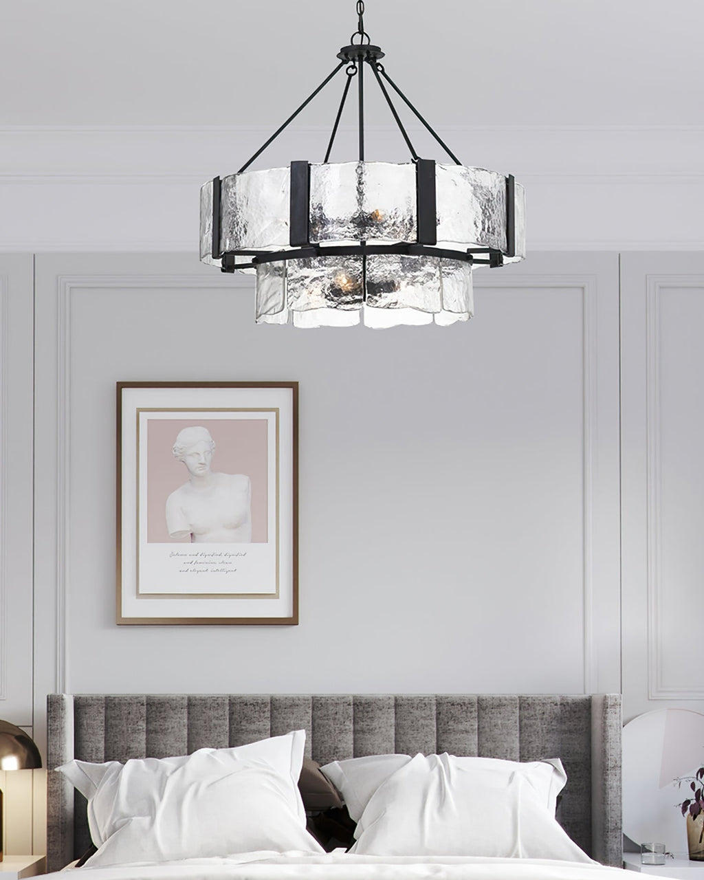 WINDSOR CRYSTAL DROPLET LUMINAIRE
