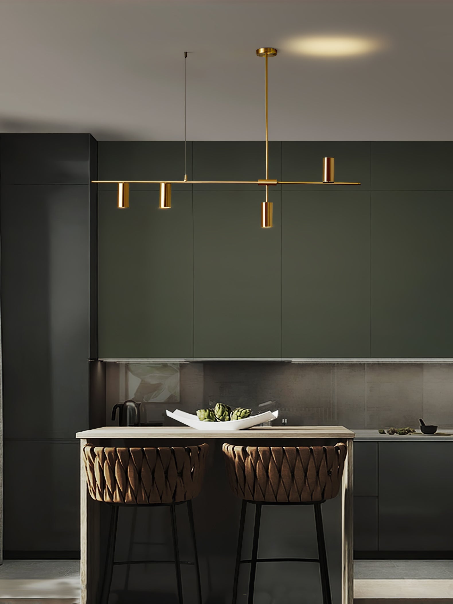 Whitmore Crystal Cascade Pendant