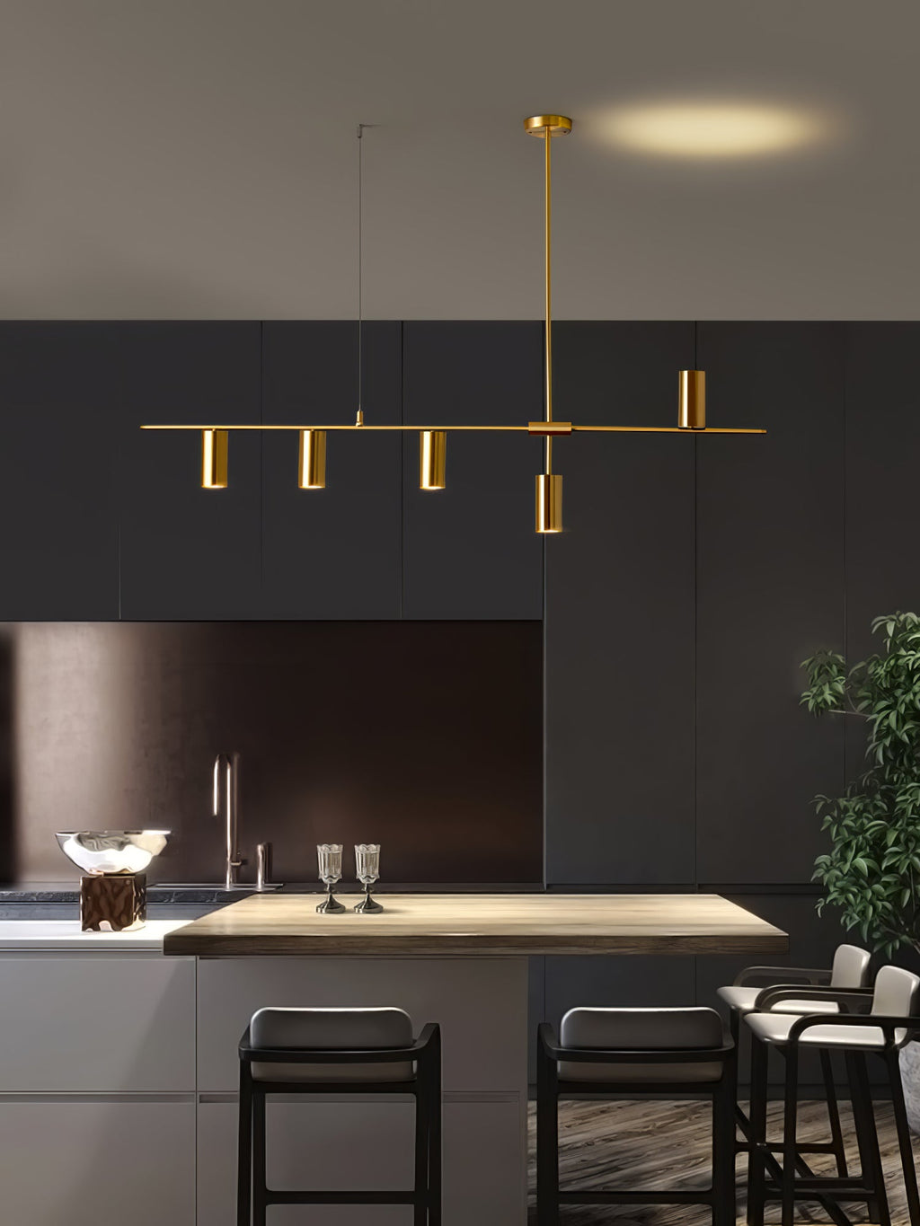 Whitmore Crystal Cascade Pendant