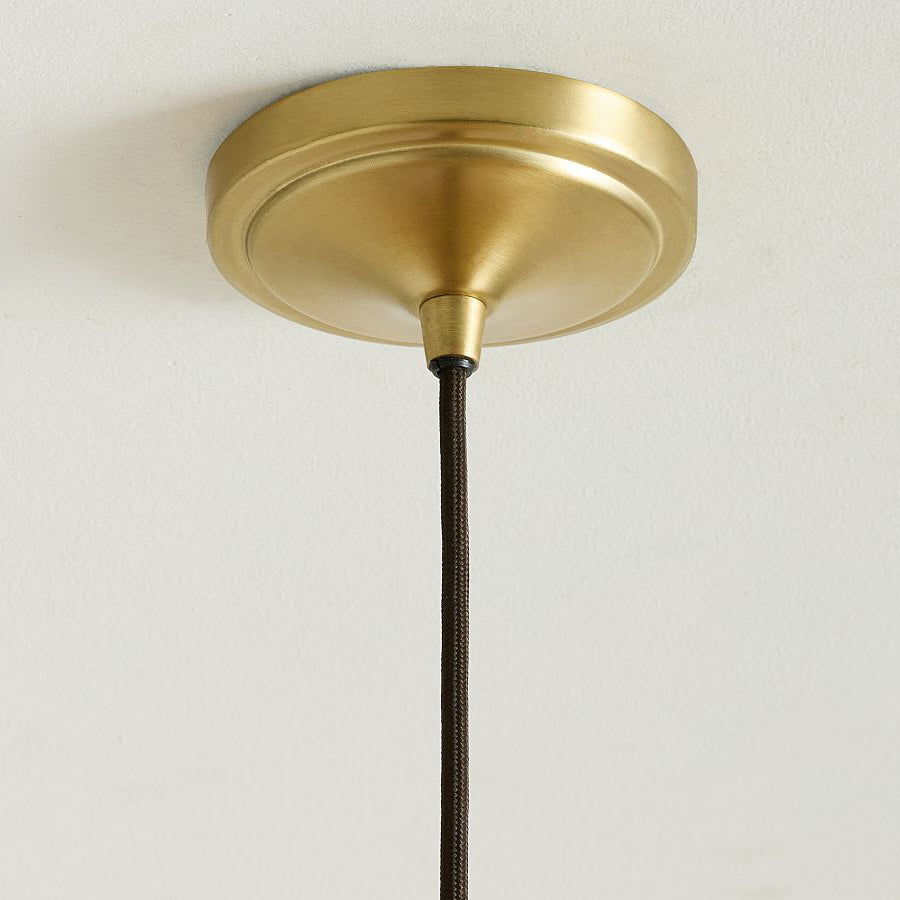 WINDSOR CRESCENT GLASS HANGING LANTERN
